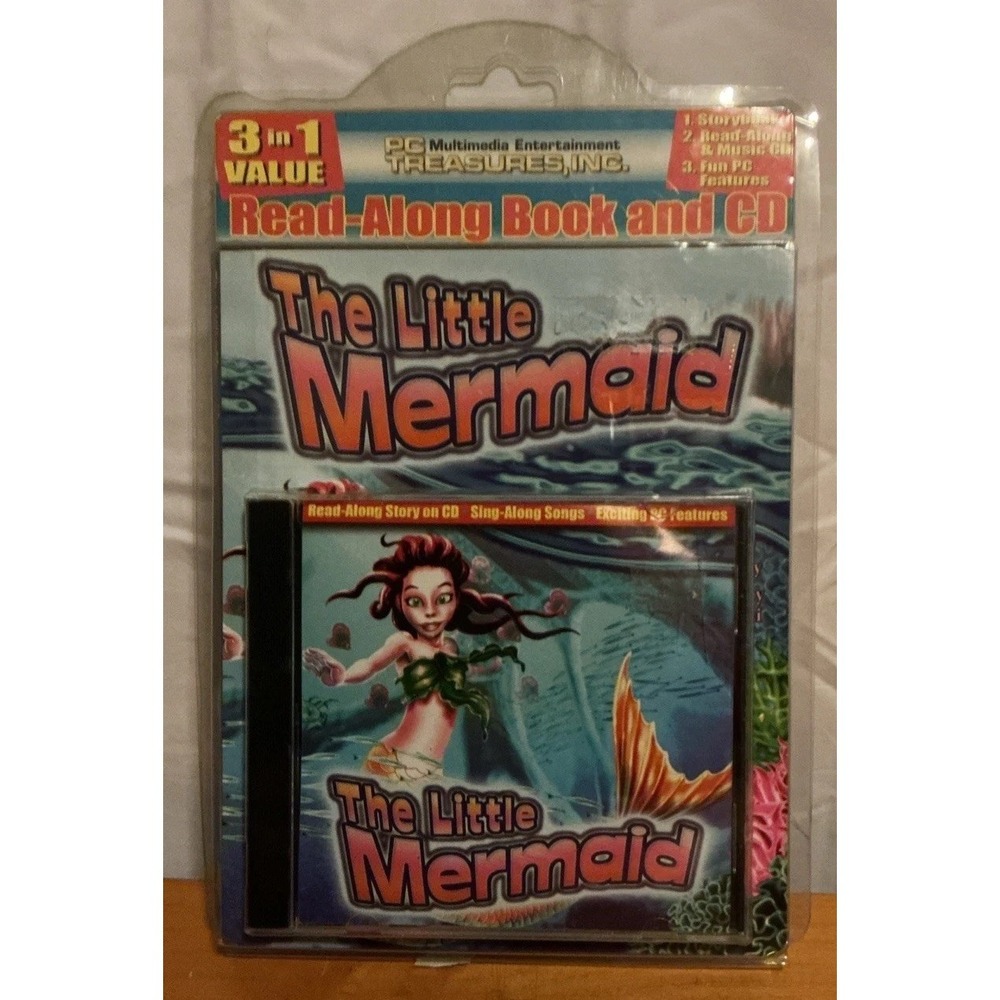 The Little Mermaid Collector's Edition Read-Along Book and CD (3 in 1 VALUE)